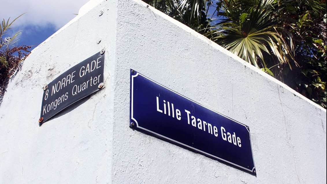 Danske gadenavne i Charlotte Amalie
