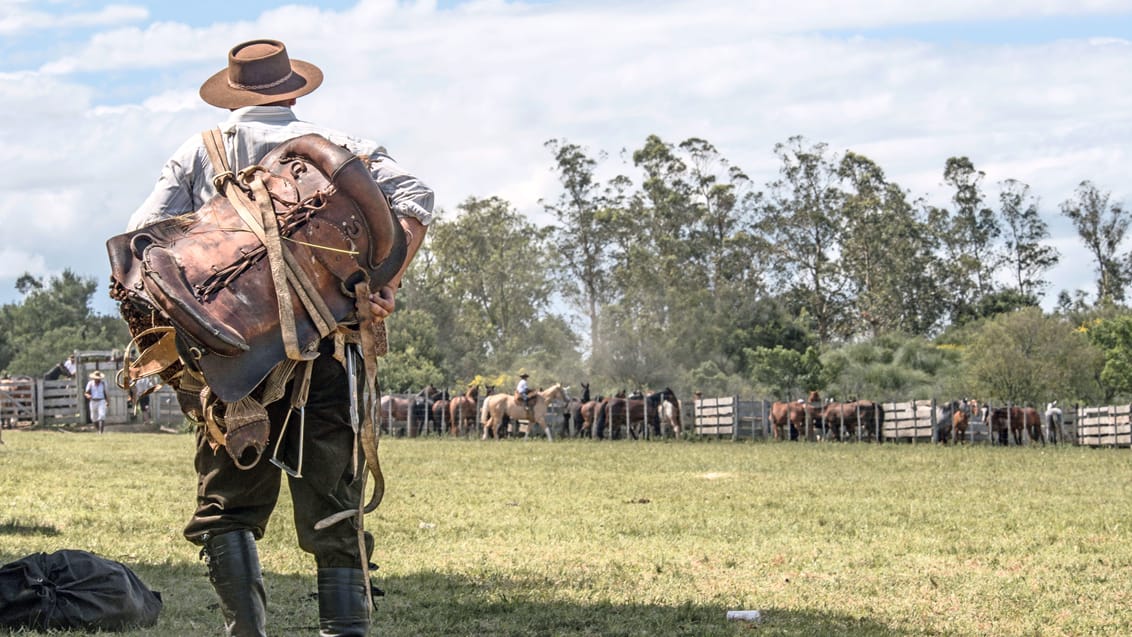 En gaucho er en argentinsk betegnelse for cowboy