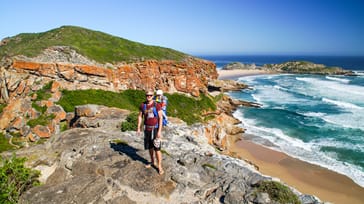 Hiking ved Plettenberg Bay langs Garden Route