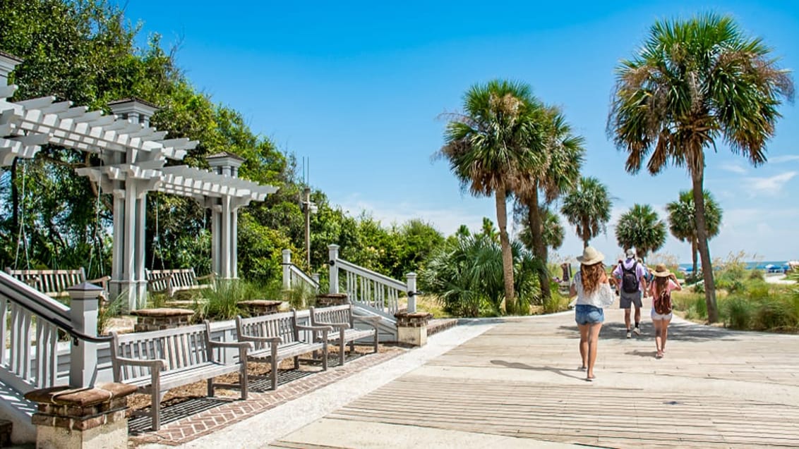 Coligny Beach Park på Hilton Head Island