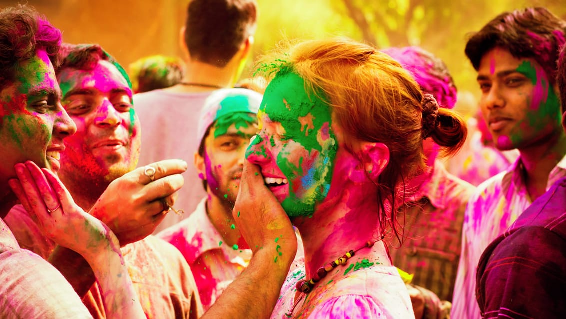 Holi Festival i Indien
