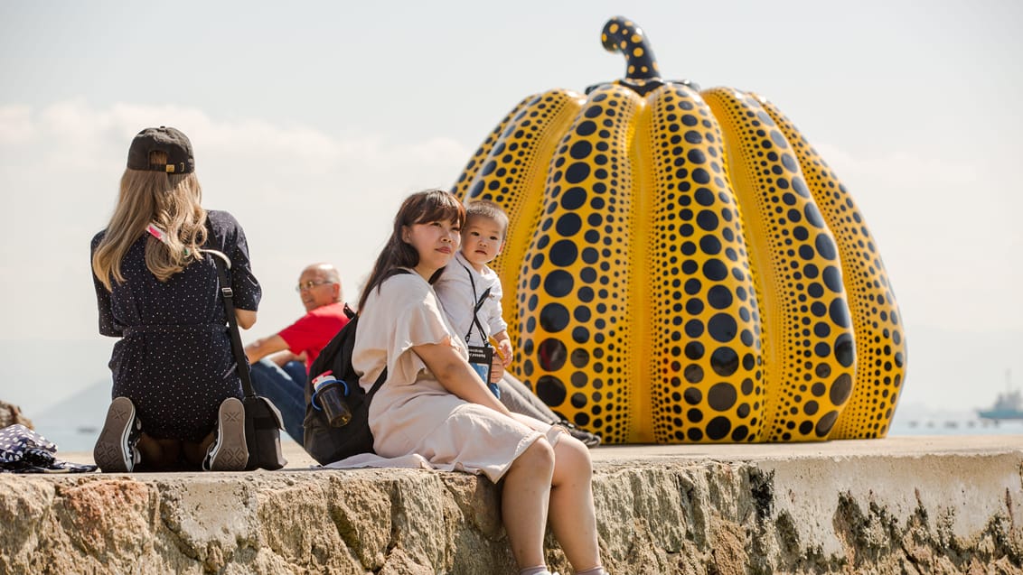 Naoshima en en fantastisk kunstø beliggende ude i Seto-indlandshavet