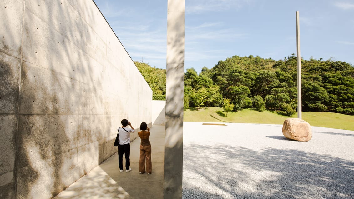 Naoshima en en fantastisk kunstø beliggende ude i Seto-indlandshavet