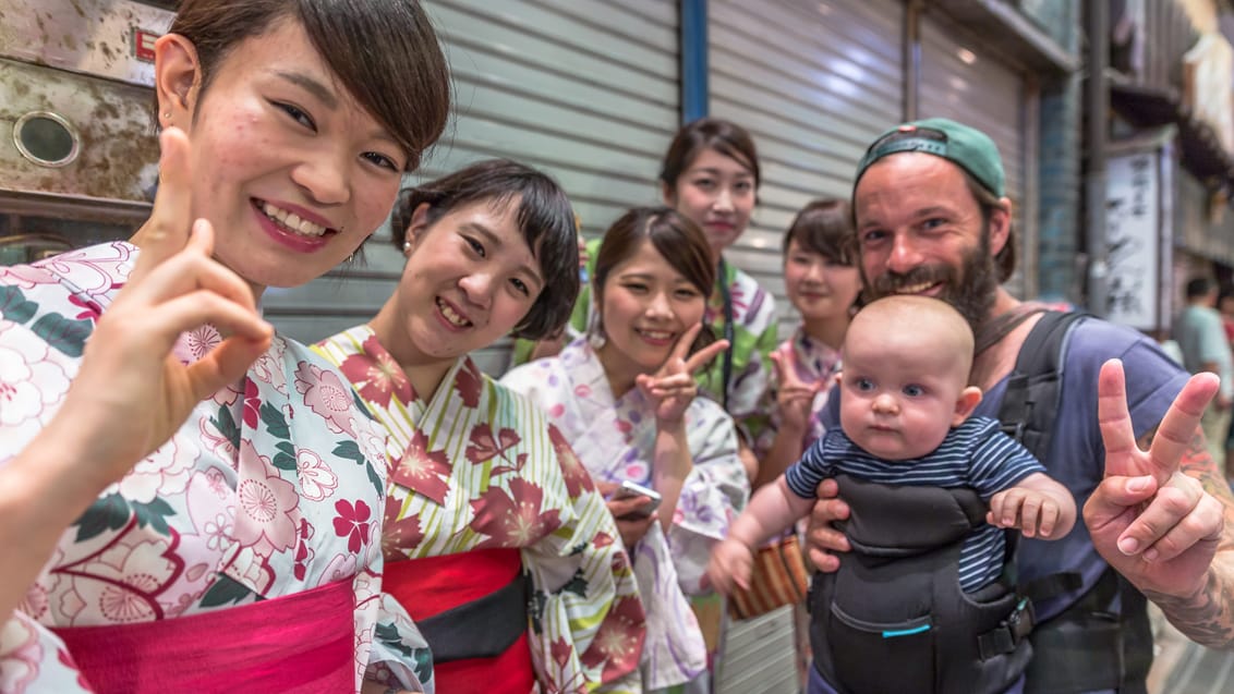 Tag familien med på eventyr i Japan