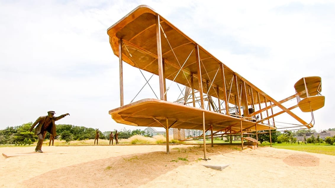 Wright Brothers National Memorial ved Kill Devil Hills