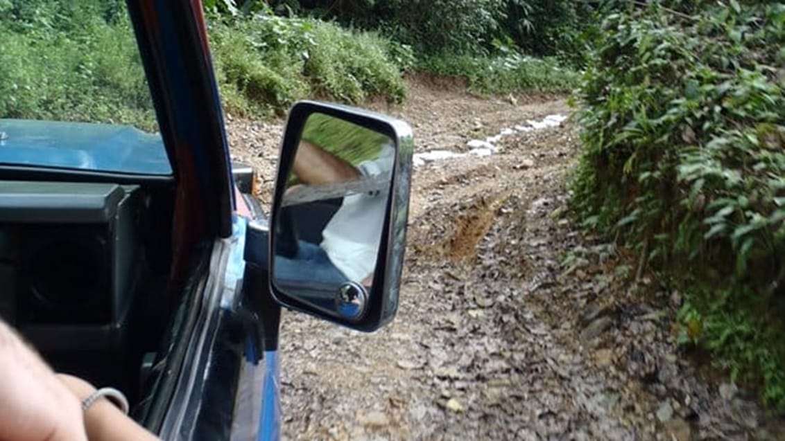 4WD ind til Mamey Lost City Trek Colombia