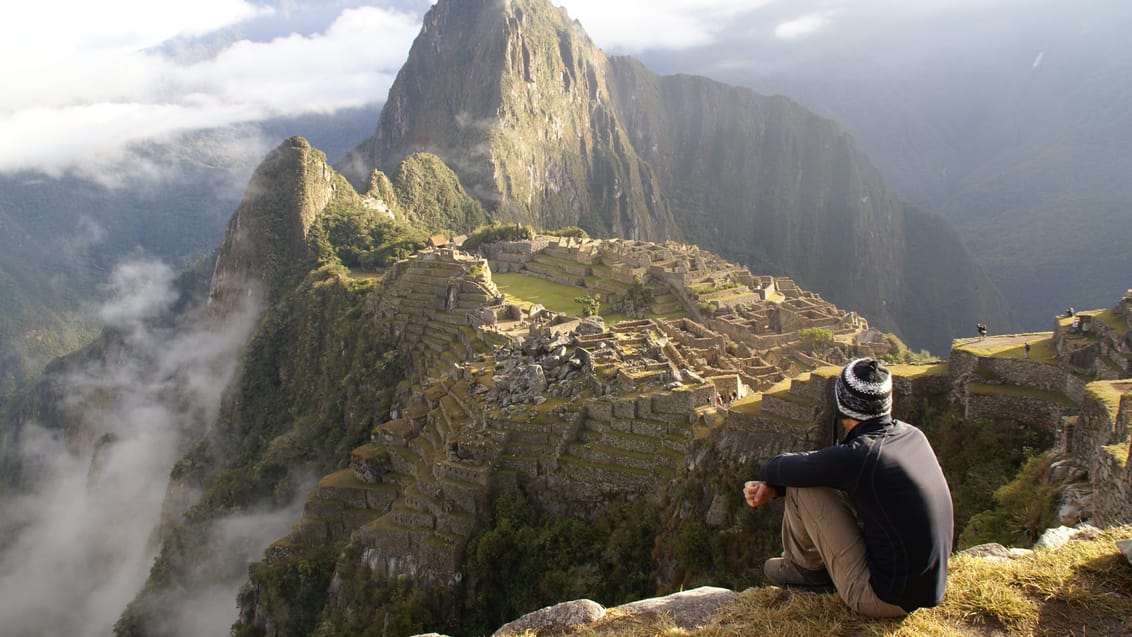 Udsigt over Machu Picchu