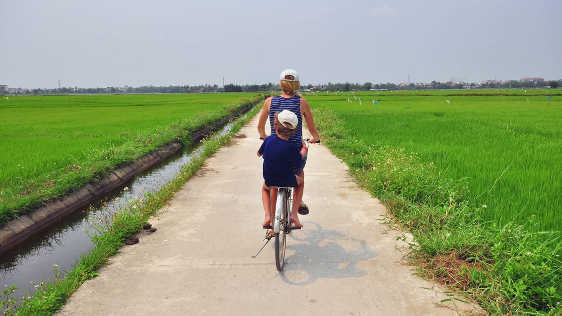 På cykel i det centrale Vietnam