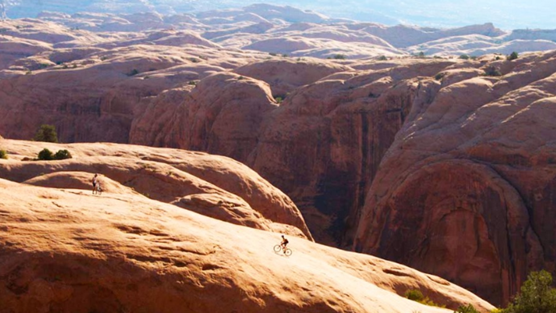 Mountainbiking ved Moab