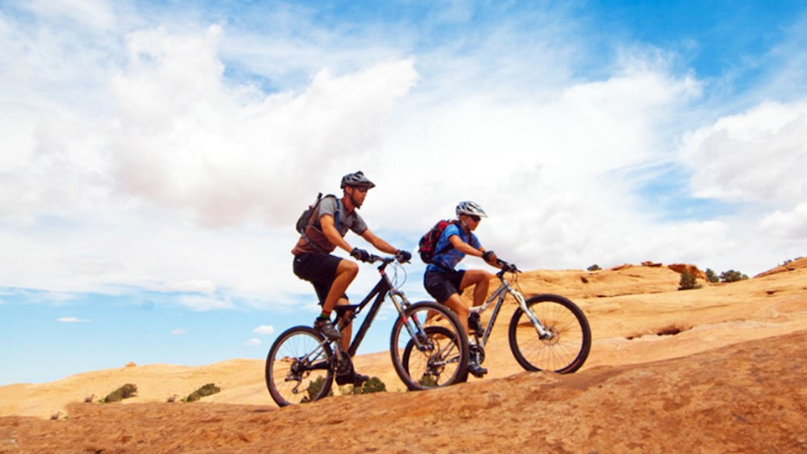 Mountainbiking ved Moab