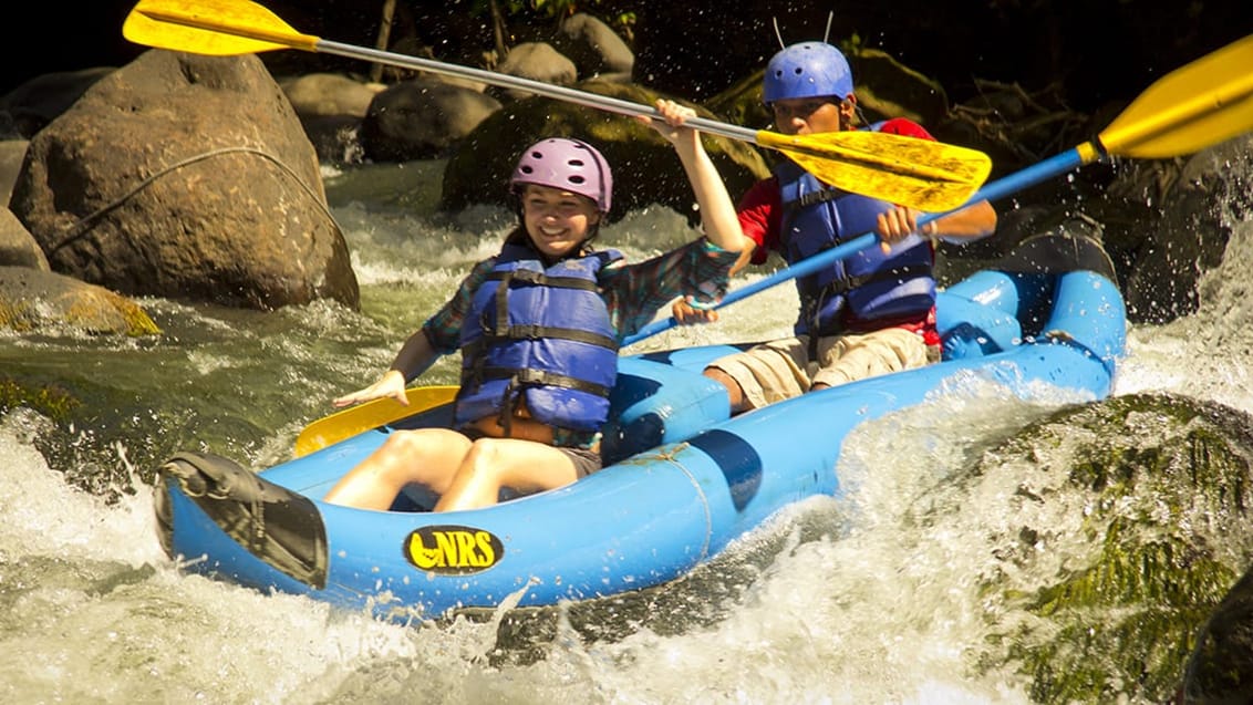 Oplev adventure og river rafting i Costa Rica