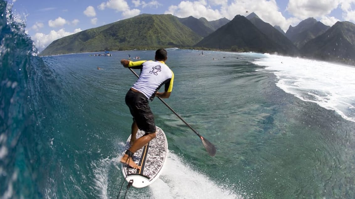 Paddle Boarding, Tahiti