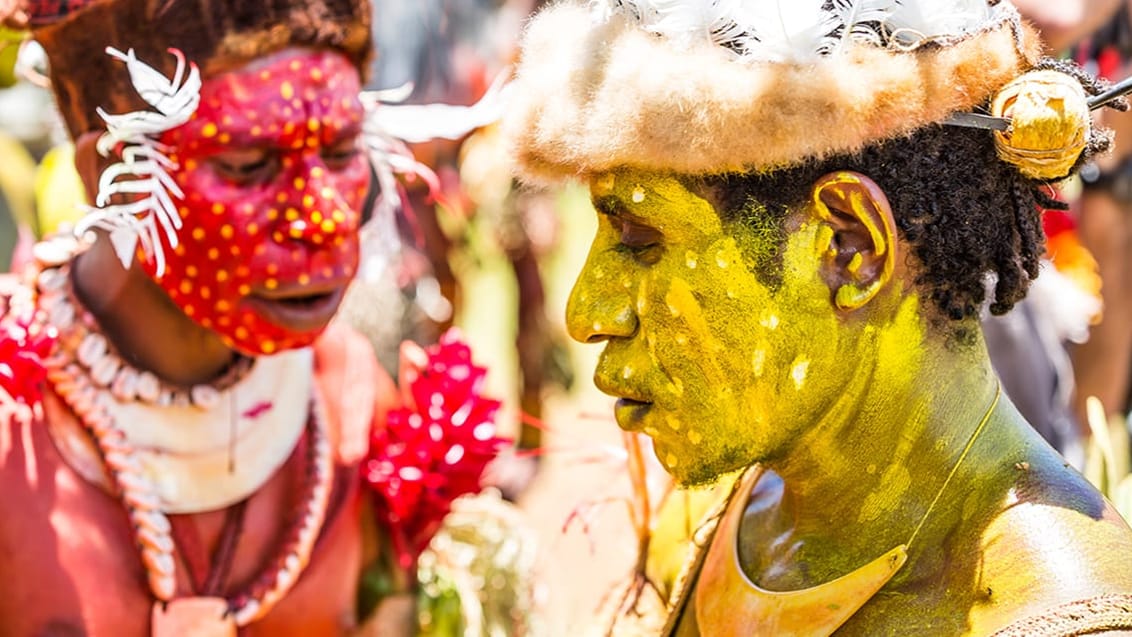 Tag med Jysk Rejsebureau til Papua Ny Guinea's farverige festivaler