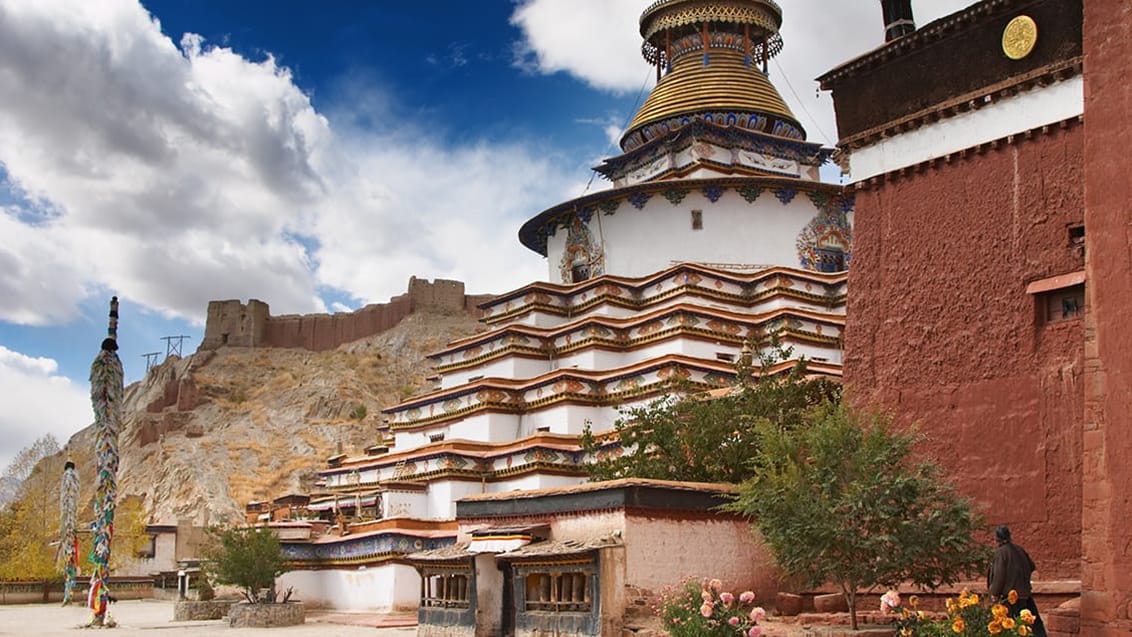 Pelkor Chode klostret i Gyantse