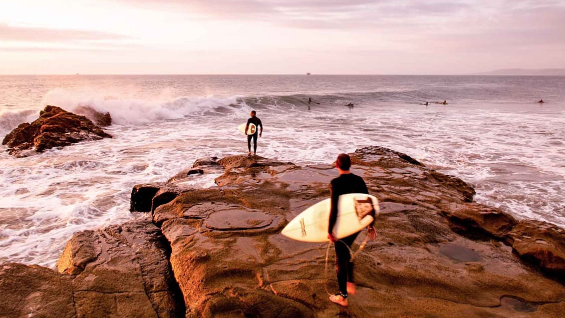 Du finder masser af gode surfer strande i Peru, bl.a. San Gallan Beach syd for Paracas og Ica