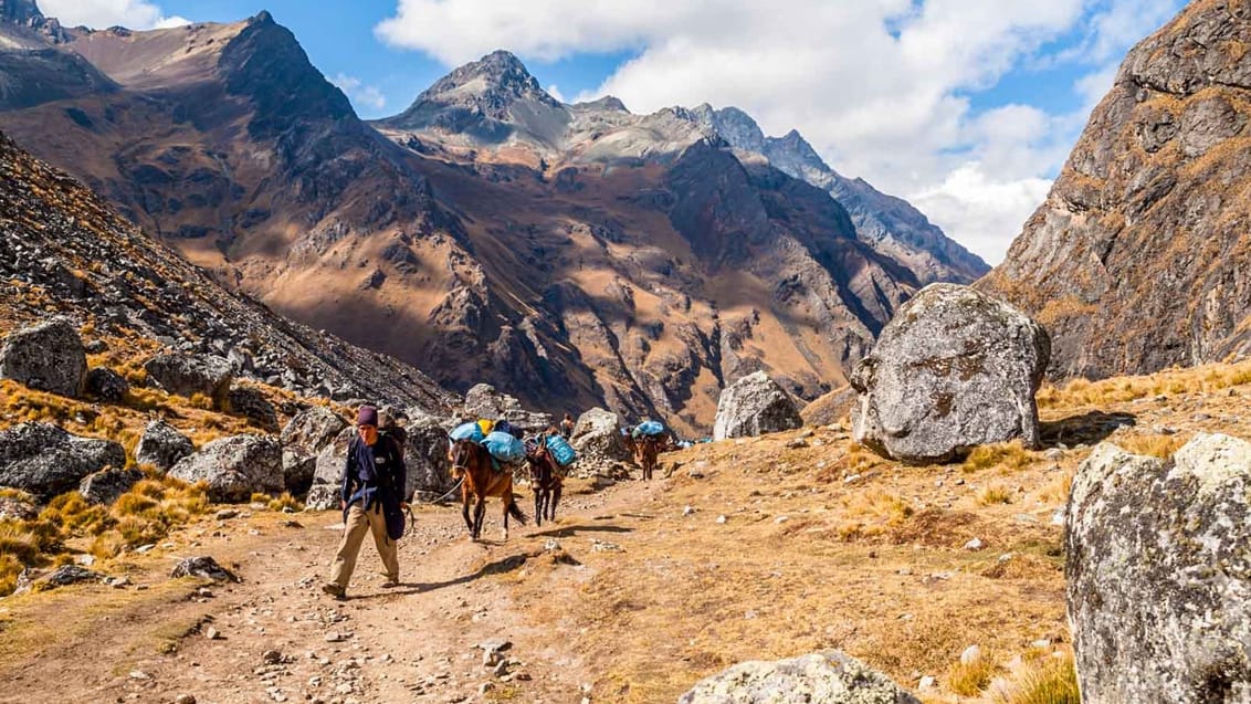 Salkantay trekket kaldes også kaldes ”Den Hemmelige vej til Machu Picchu”, og er et godt alternativ til det klassiske Inka trail