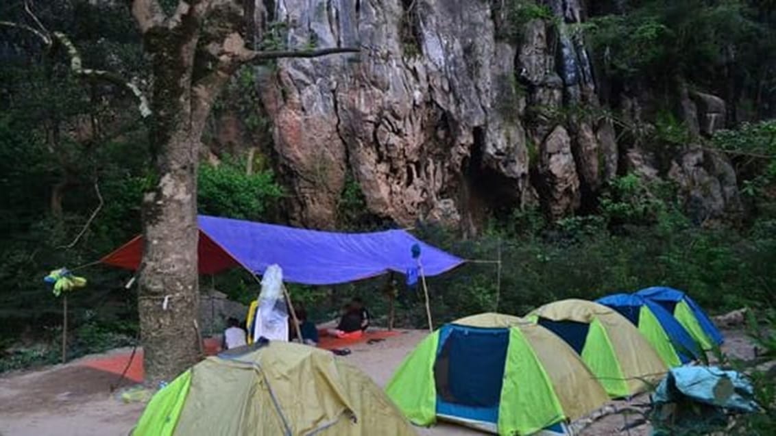 Camping i Phong Nha