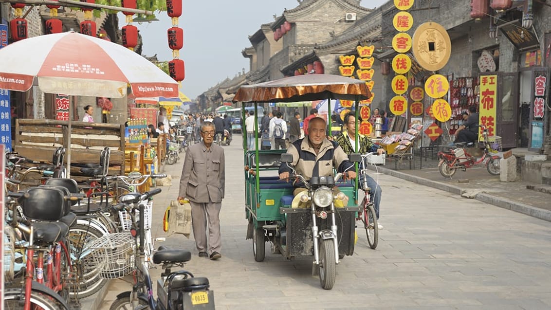 Pingyao er et Unesco World Heritage Site og byen er over 2700 år gammel