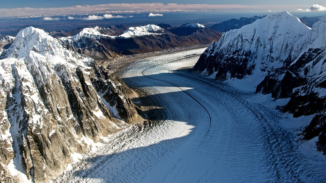 Scenic flight over Denali National Park