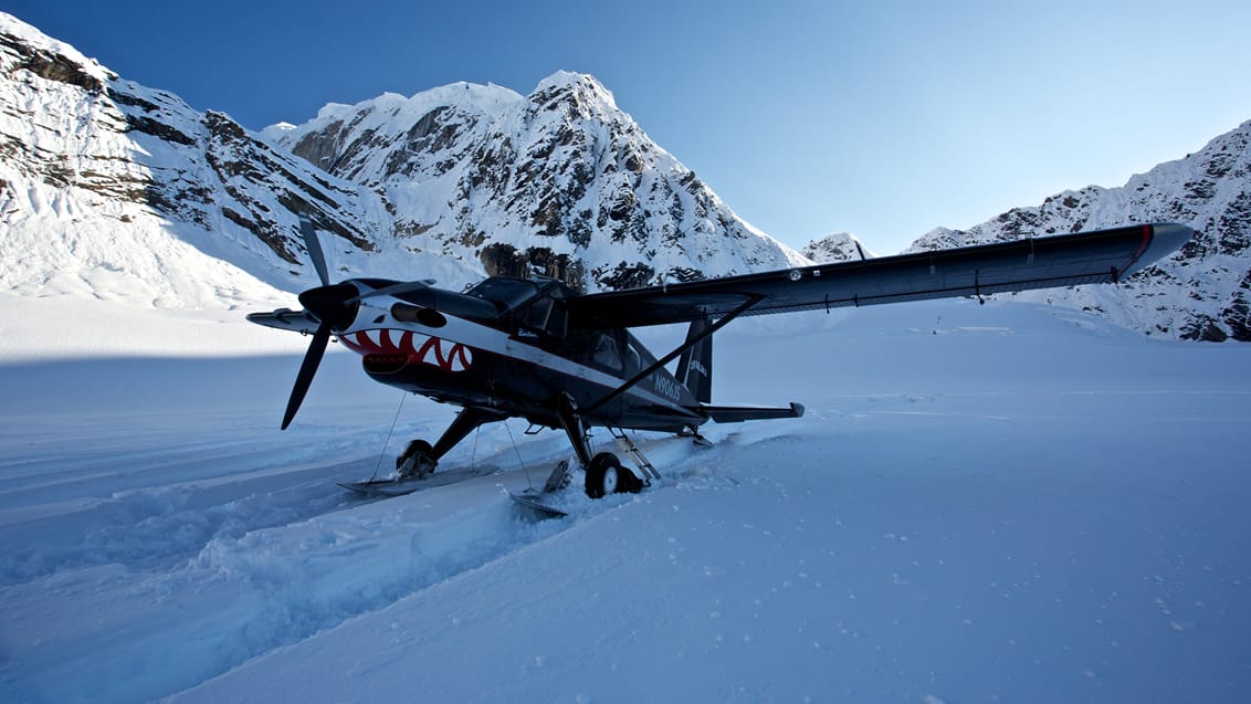 Scenic flight over Denali National Park