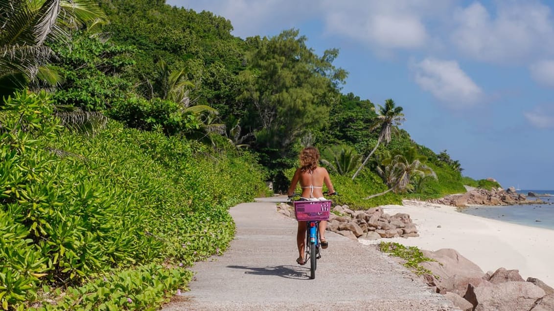 Cykeltur på La Digue