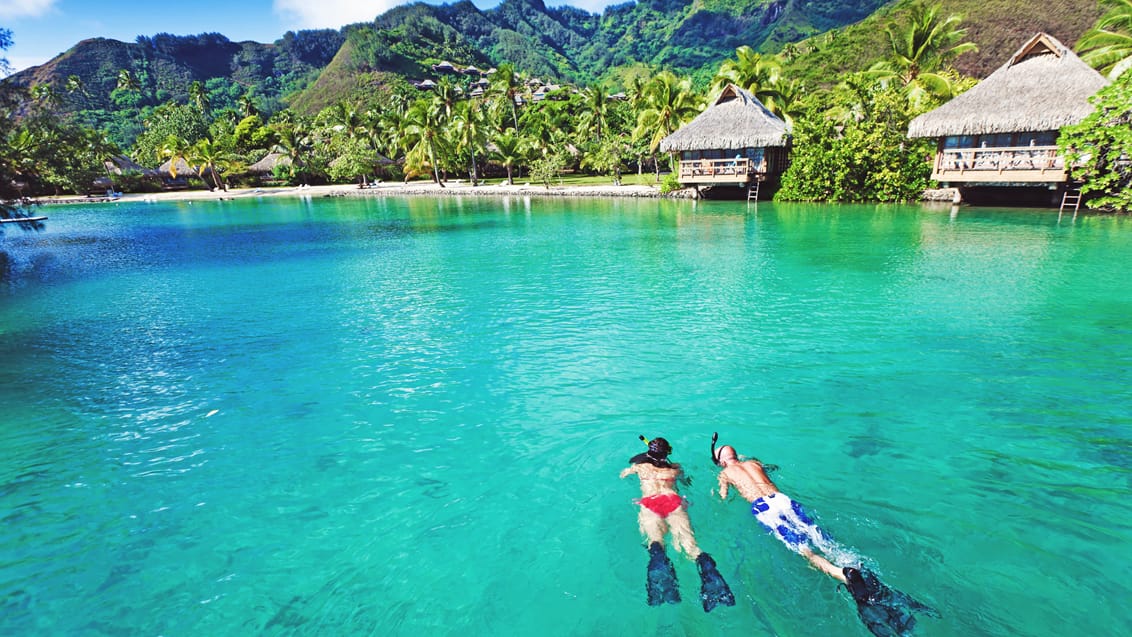 Snorkling, Tahiti