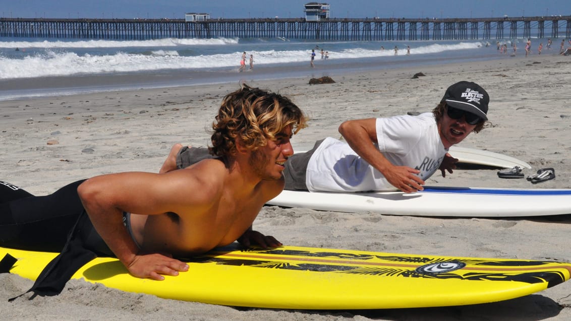 Surf camp i Californien