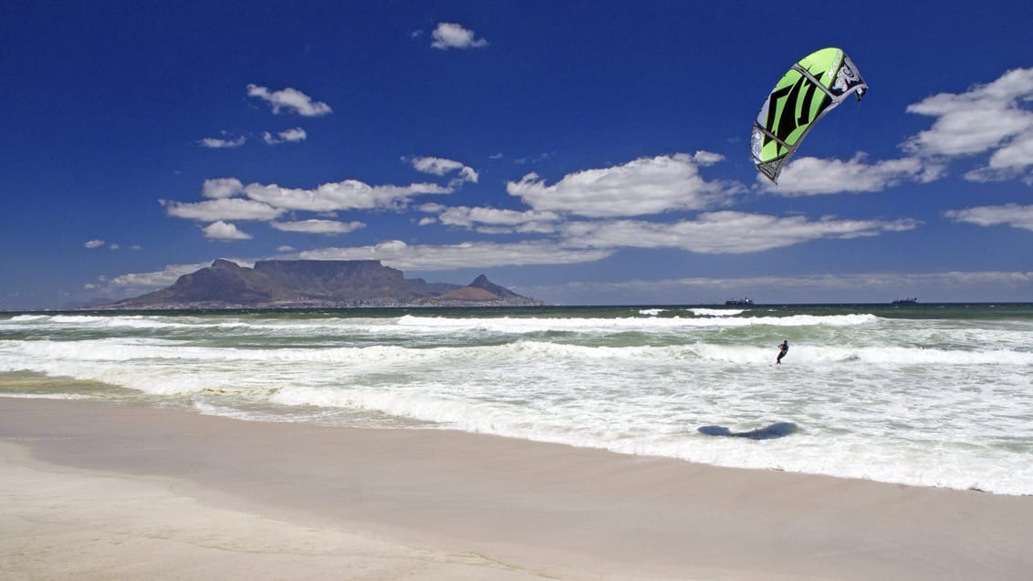 Sydafrika, Cape Town, Kite Surfing