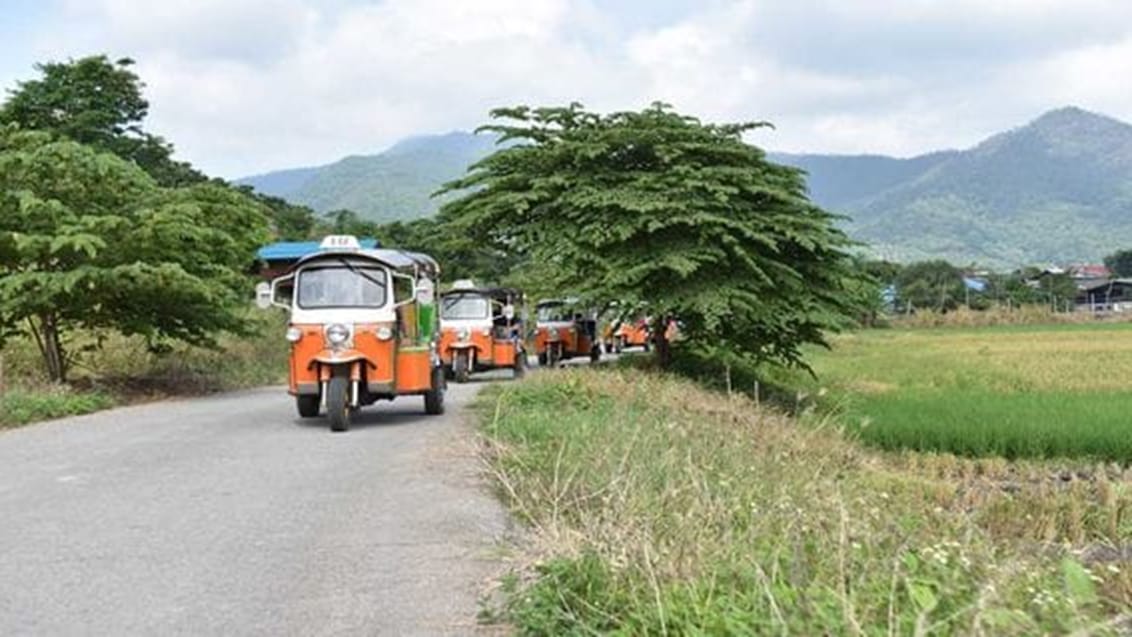 Tuk Tuk i Nordthailand