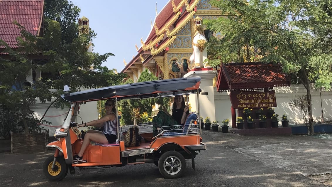 Tuk tuk i Nordthailand