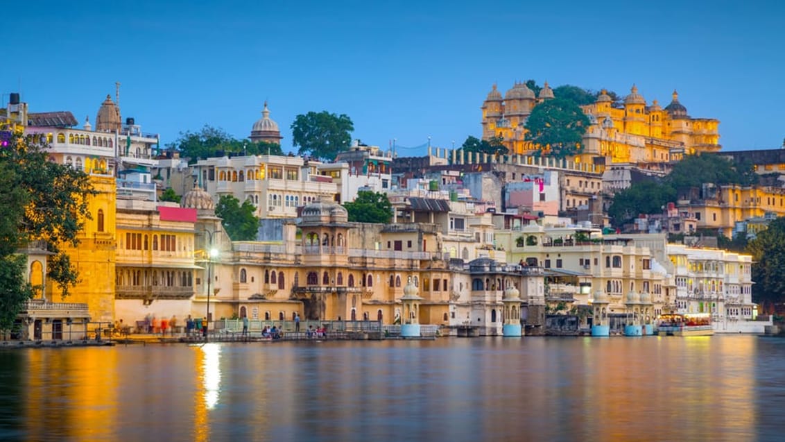 Udaipur bliver kaldt Indiens Venedig