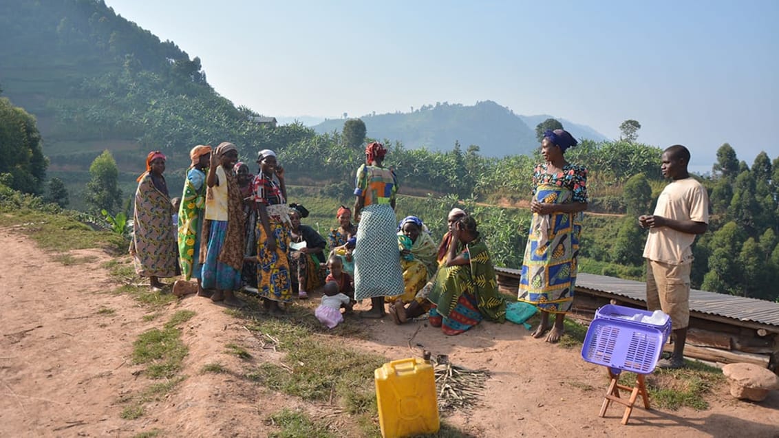 Ugandas farvestrålende befolkning