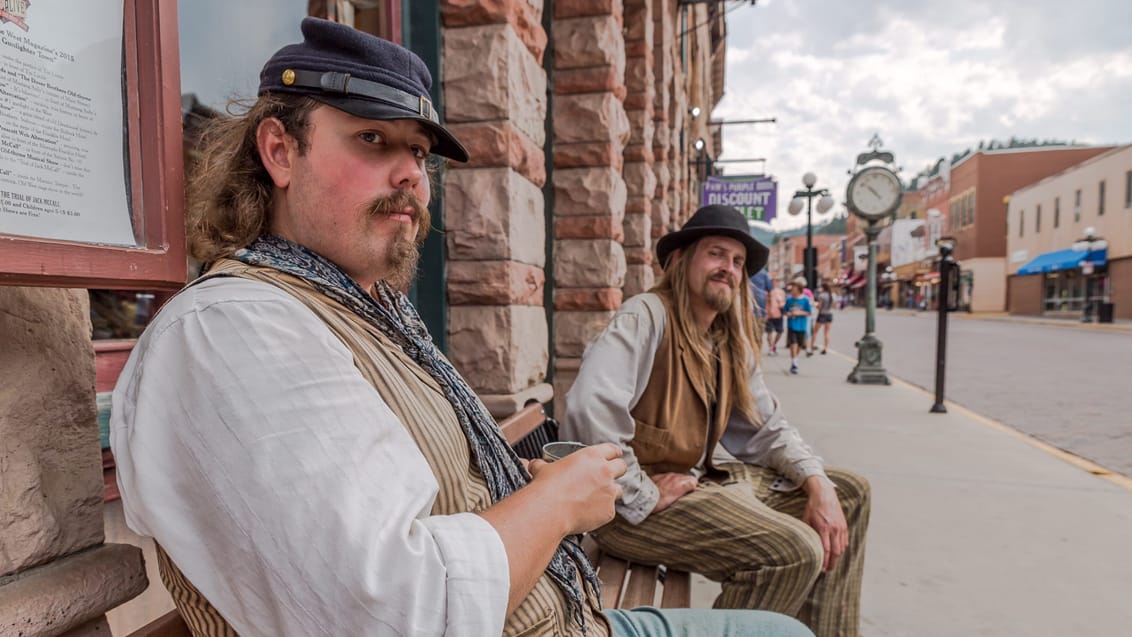 Lær omkring legenderne som Wild Bill Hickok i Deadwood