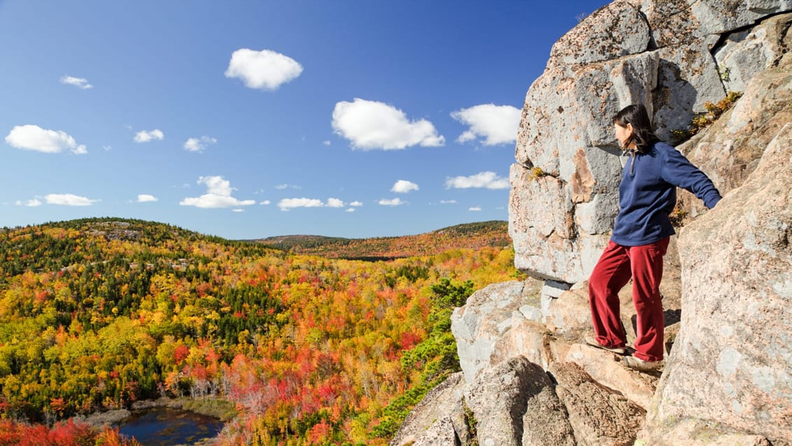 Du finder masser af smukke vandreture i Acadia National Park