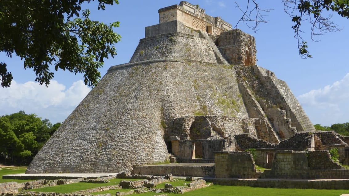 Uxmal mayaruinen