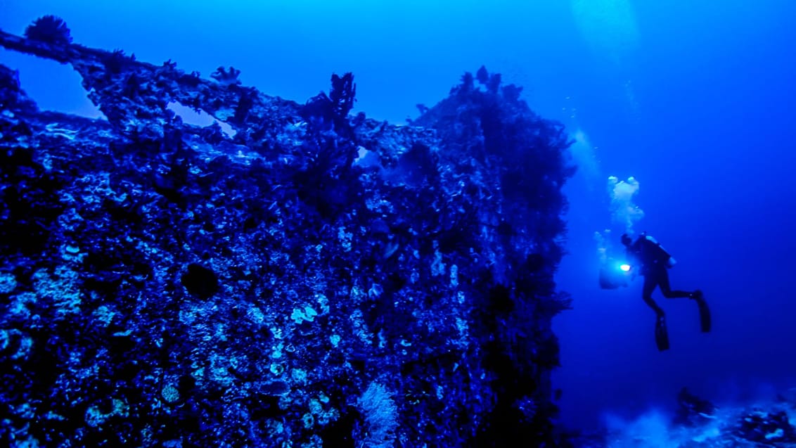 Vanuatu er også kendt for at være et af de bedste områder i verden for dykning, hvor du bl.a. kan dykke på Coolidge-vraget