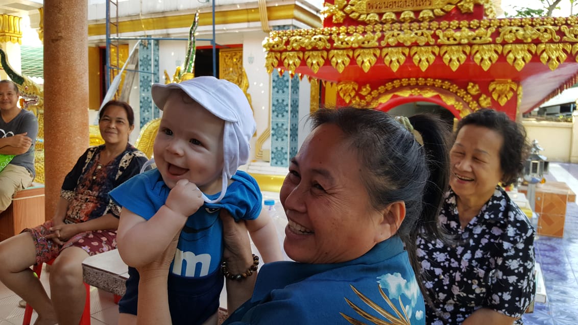Thai'erne elsker børn