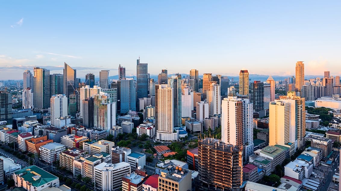Bydelen Makati i Manila
