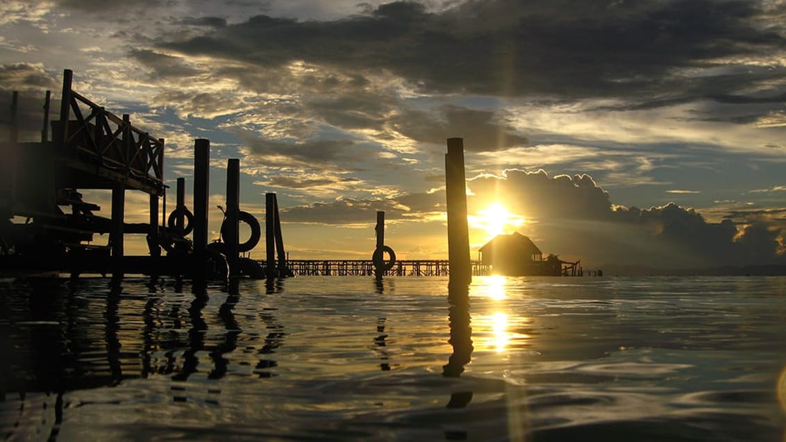 Dykning ved Mabul, Borneo