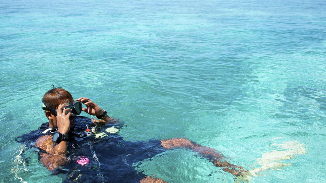 Dykning ved Pulau Tioman