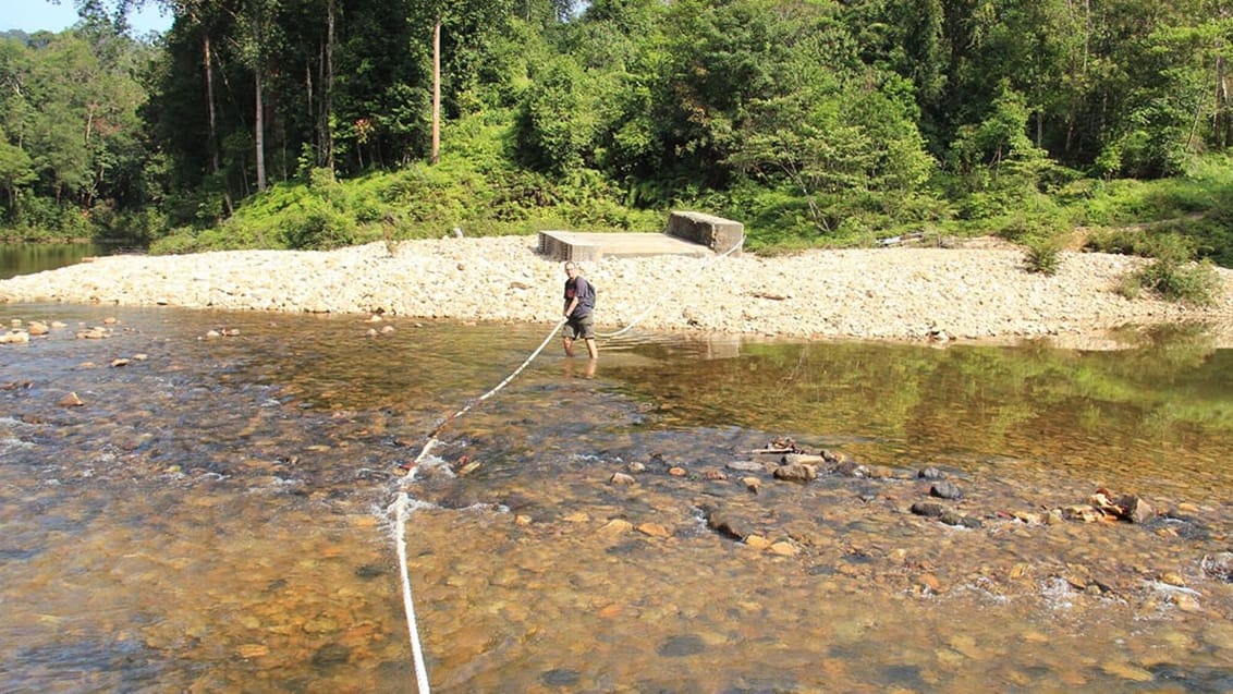 Endau Rompin - River Crossing