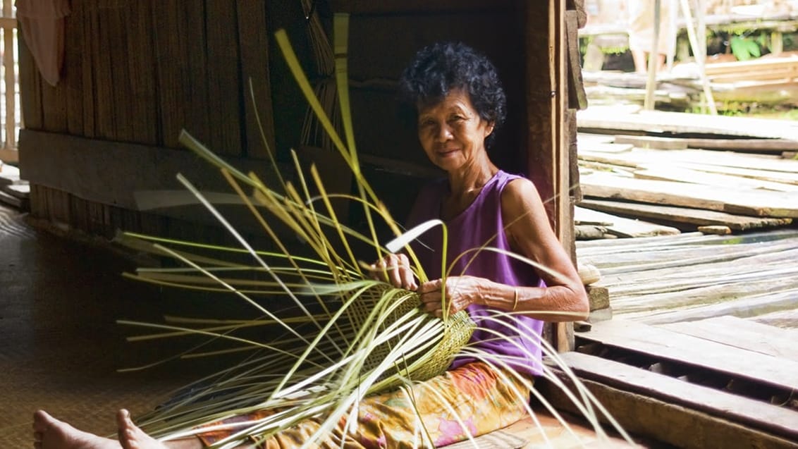 Iban folket, Borneo