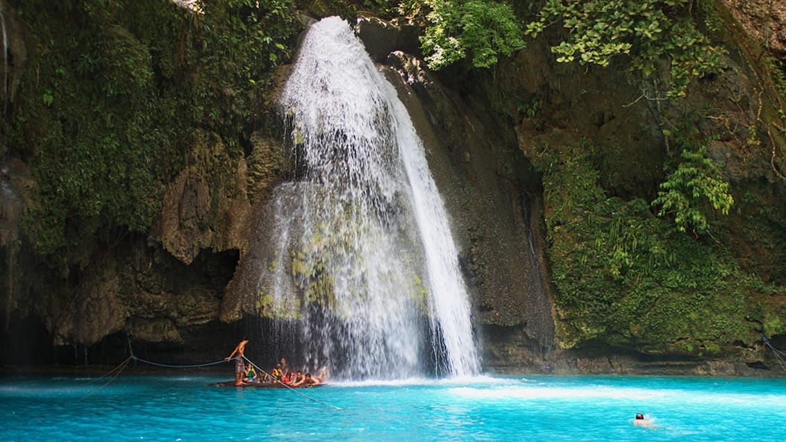 Kawasan Falls ved Moalboal