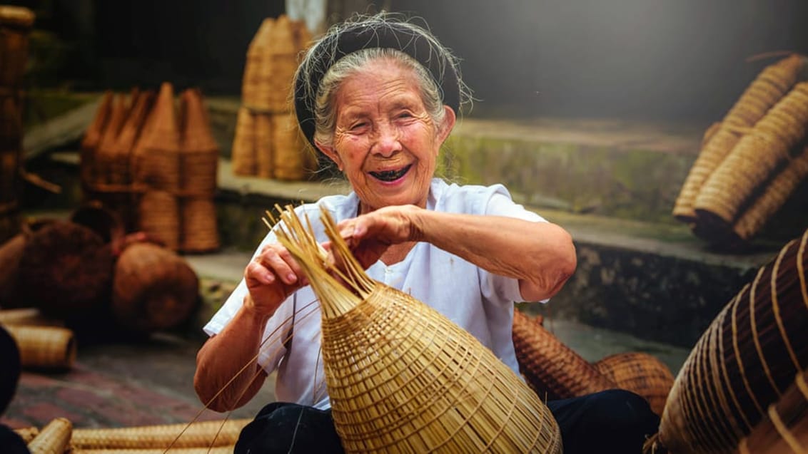 Kurvefletter kvinde, Vietnam