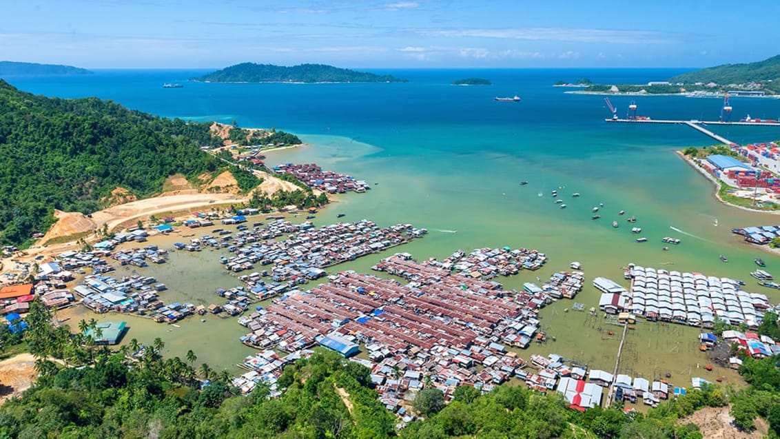 Sepanggar Island på Borneo