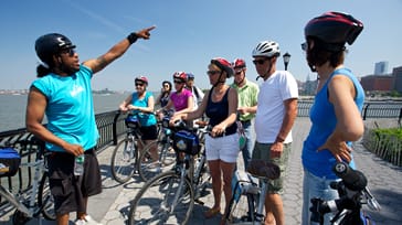 På cykel i New York