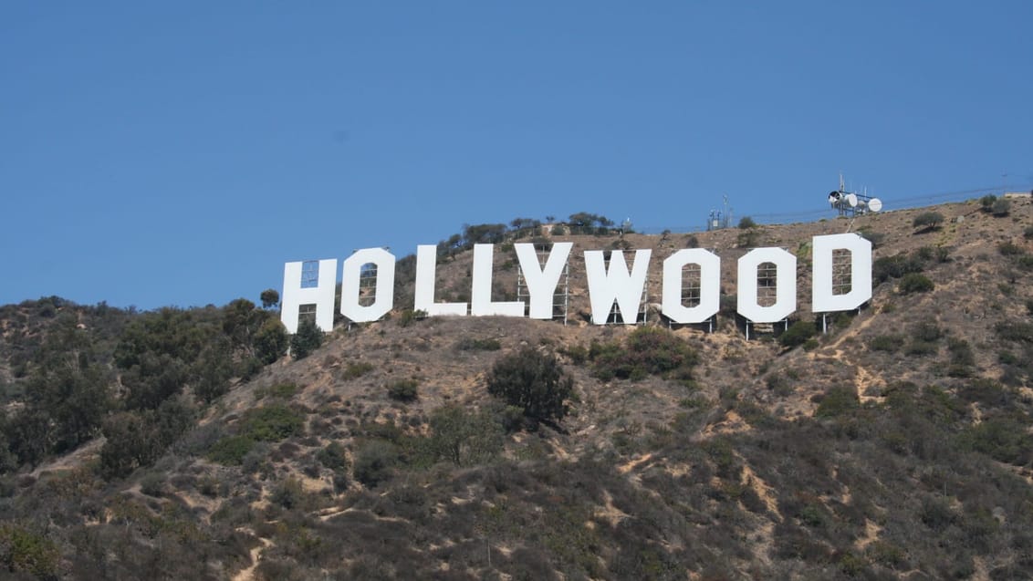 Hollywood skilt i Los Angeles