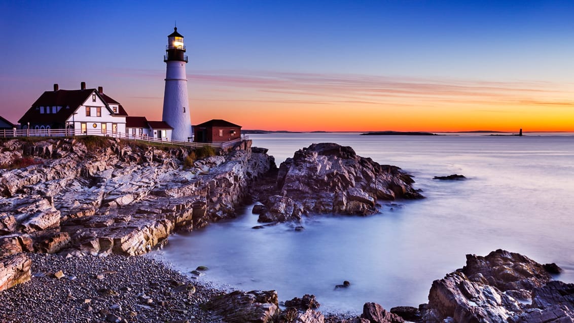 Portland Head Lighthouse i Maine