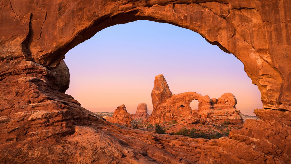 Turret Arch, Arches National Park, USA