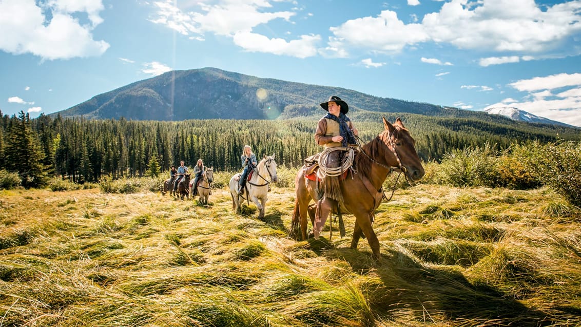 Udforsk Banff National Park på hesteryg